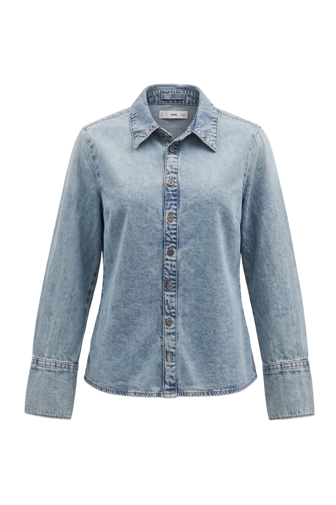 Semi Fitted Denim Shirt