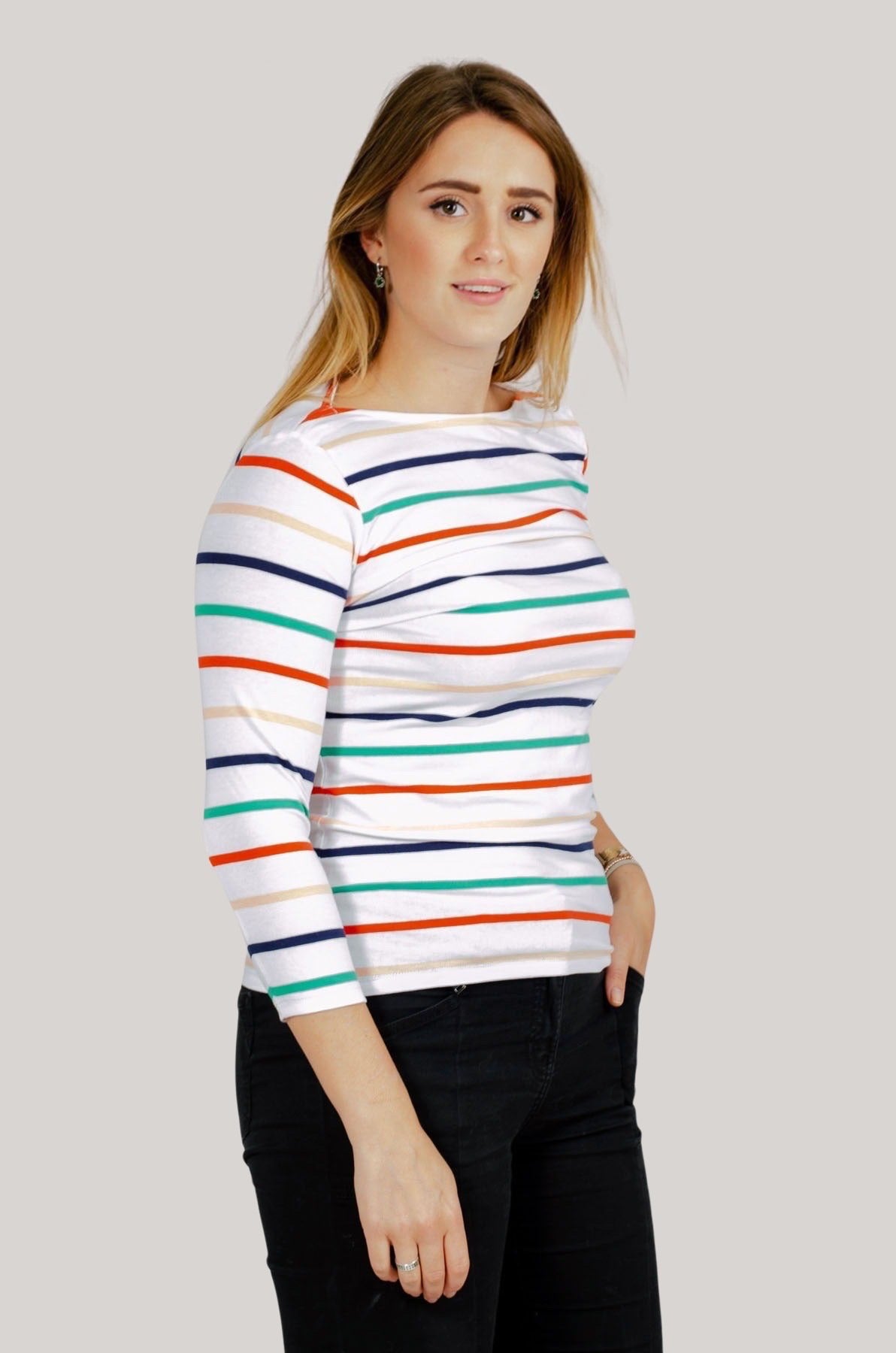 Chemisier femme géométrique cintré Chemisier femme géométrique cintré