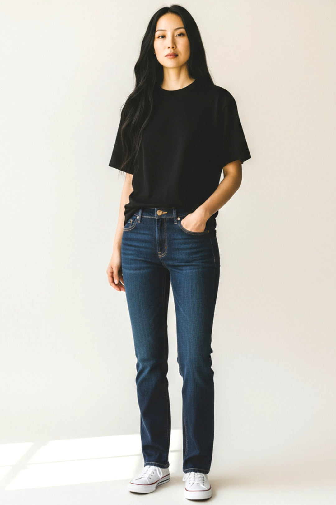 Slim Leg Stretch Jeans