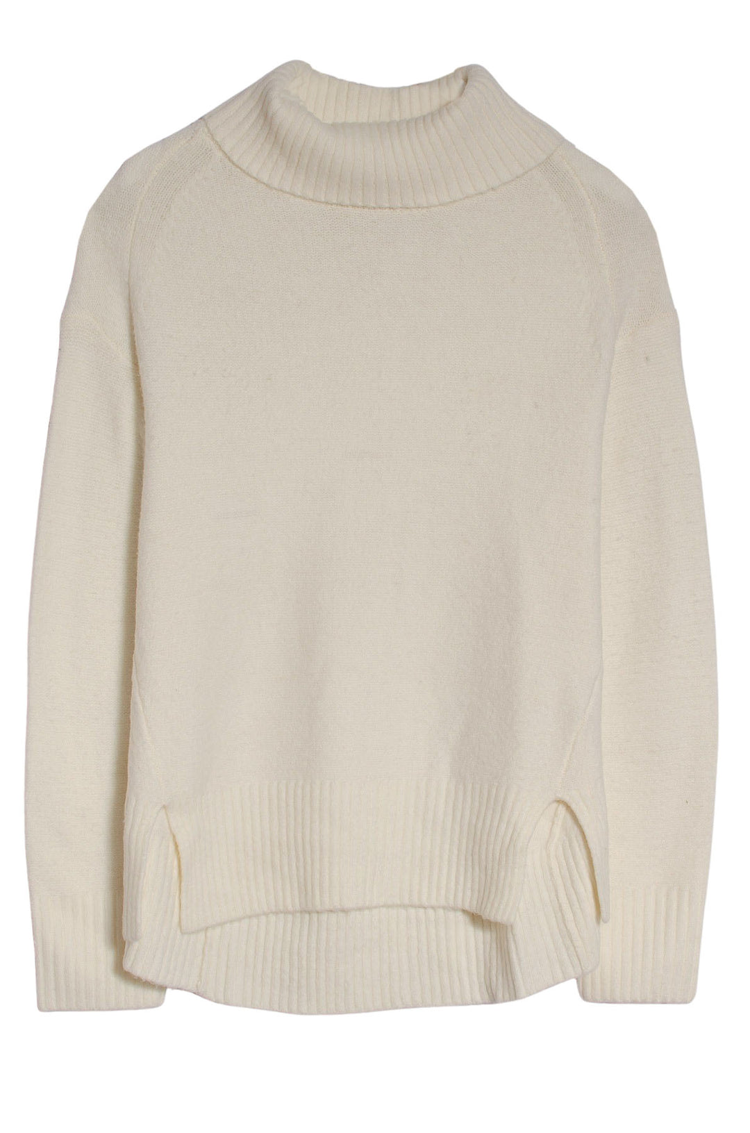 Roll Neck Side Split Jumper