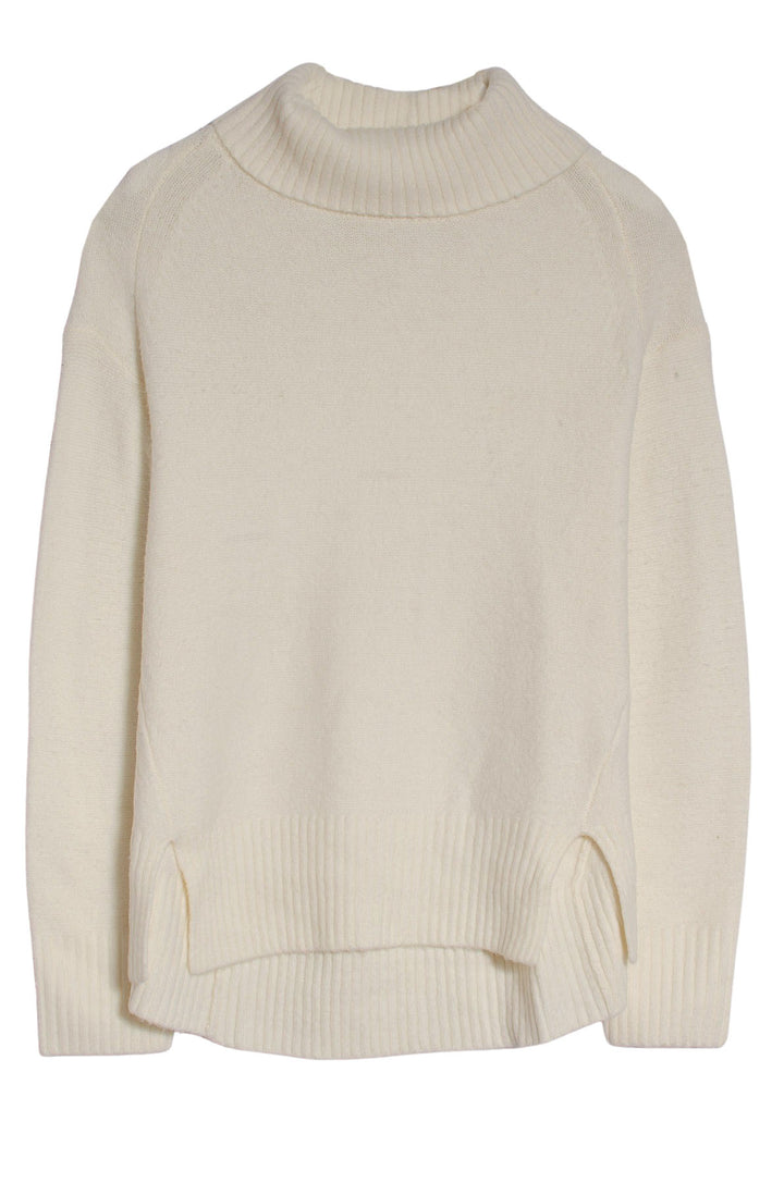 Roll Neck Side Split Jumper