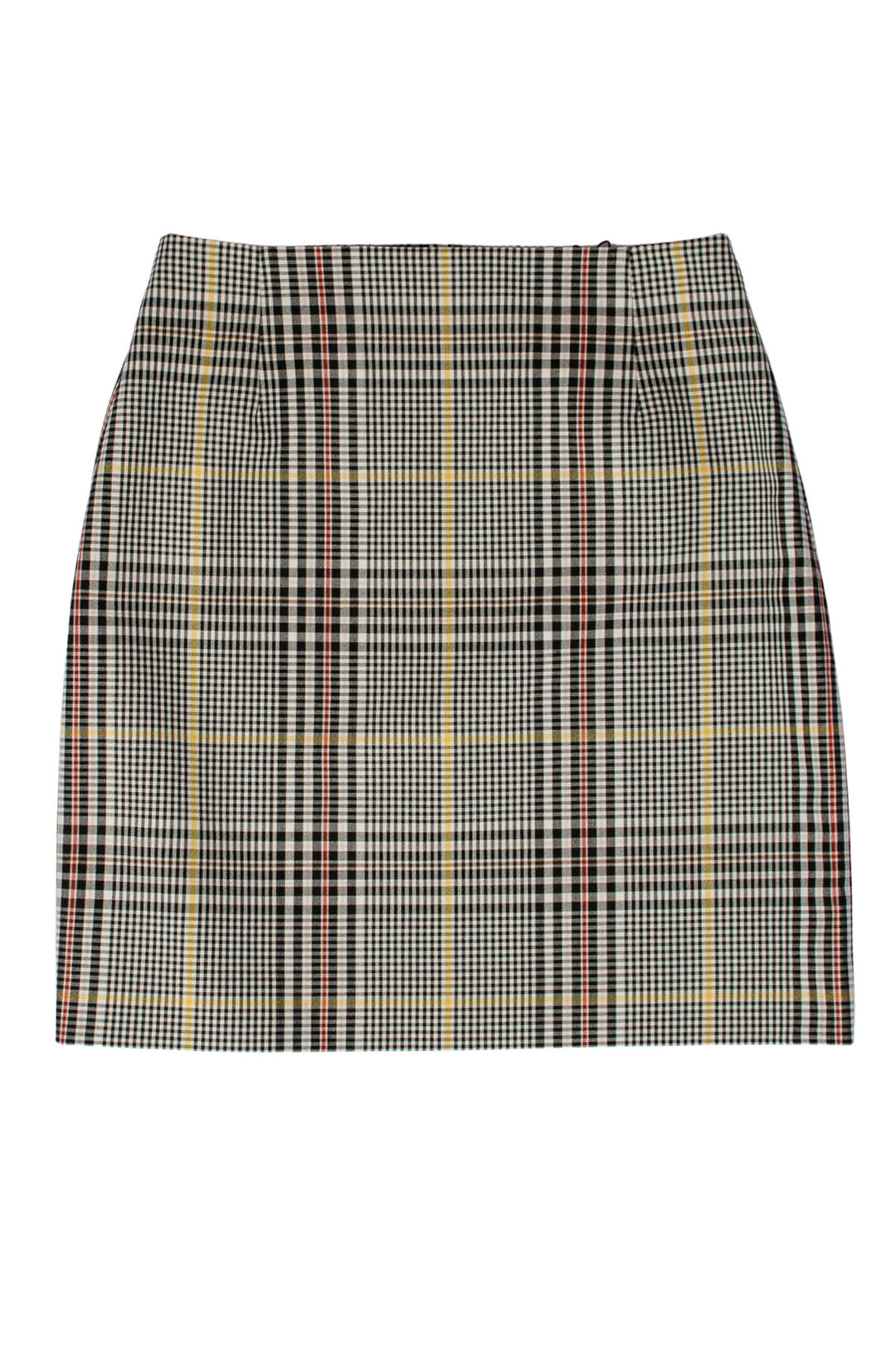 Tartan Check Tailored Short Skirt