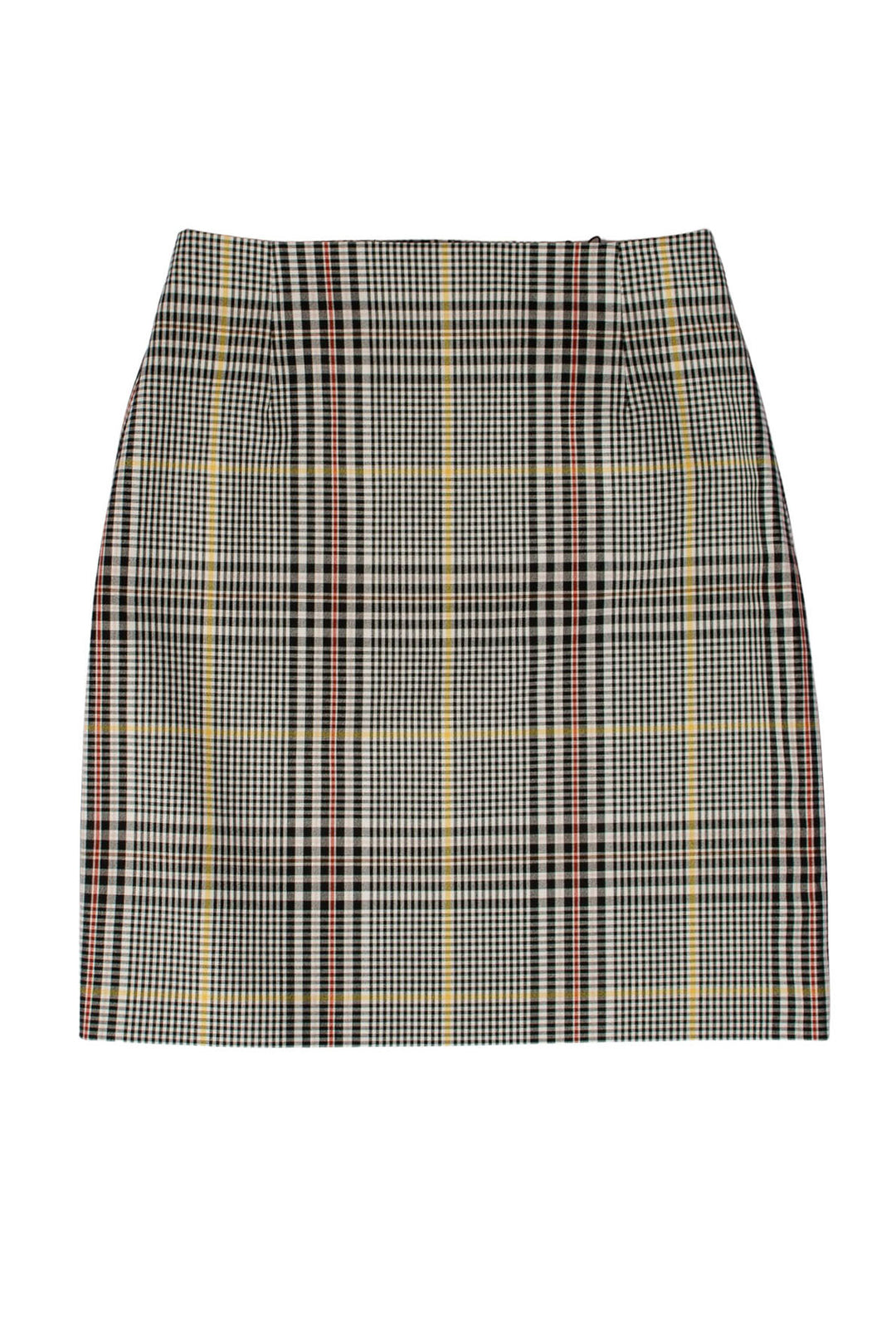Tartan Check Tailored Short Skirt