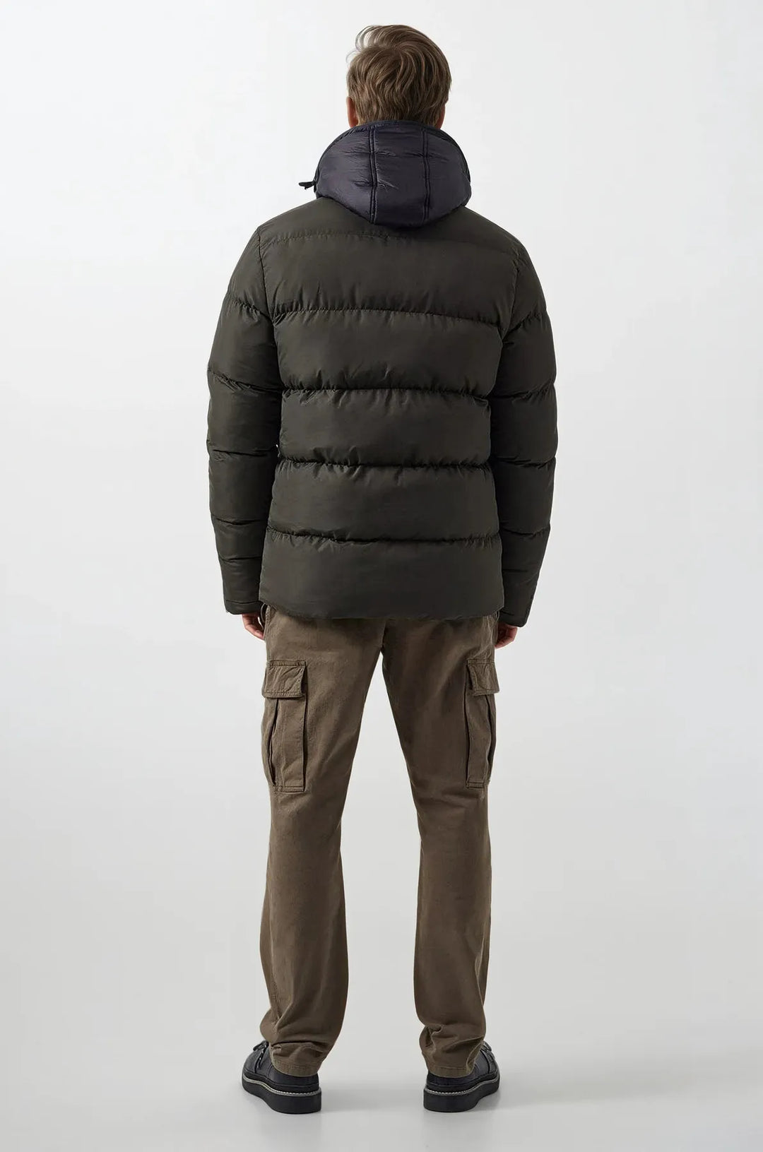 Fleece Lined Puffer Jacket-Secret Label