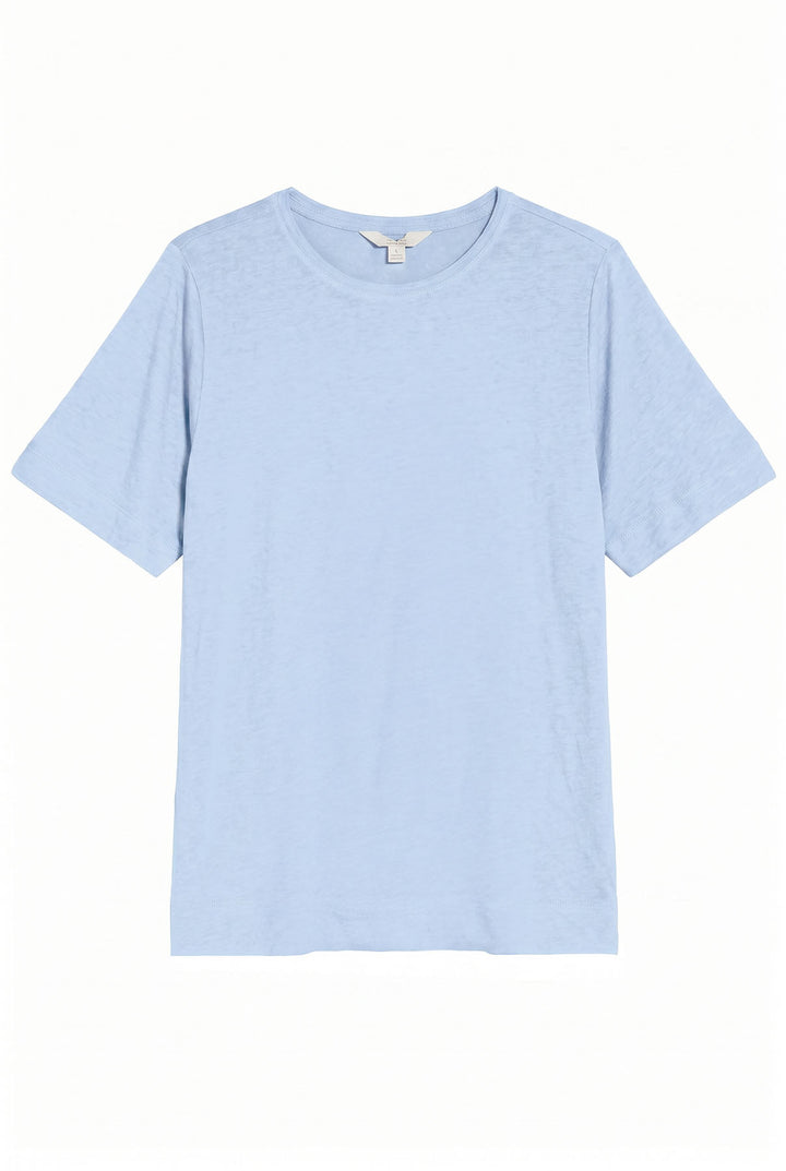 Relaxed Linen Blend T-Shirt
