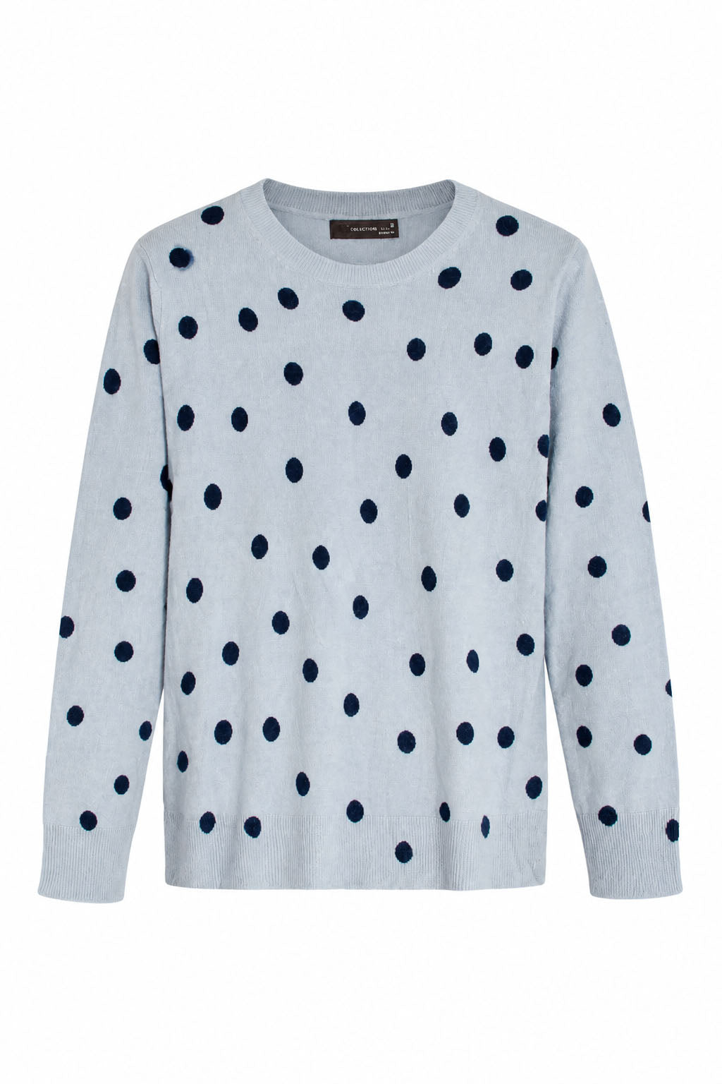 Polka Dot Crew Neck Jumper