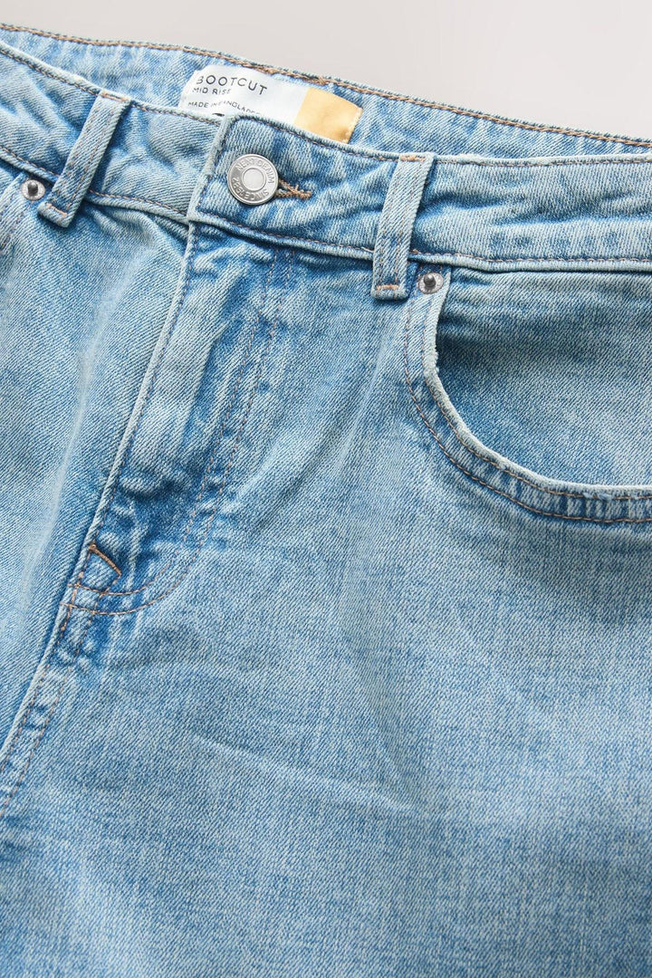 Mid Rise Bootcut Jeans
