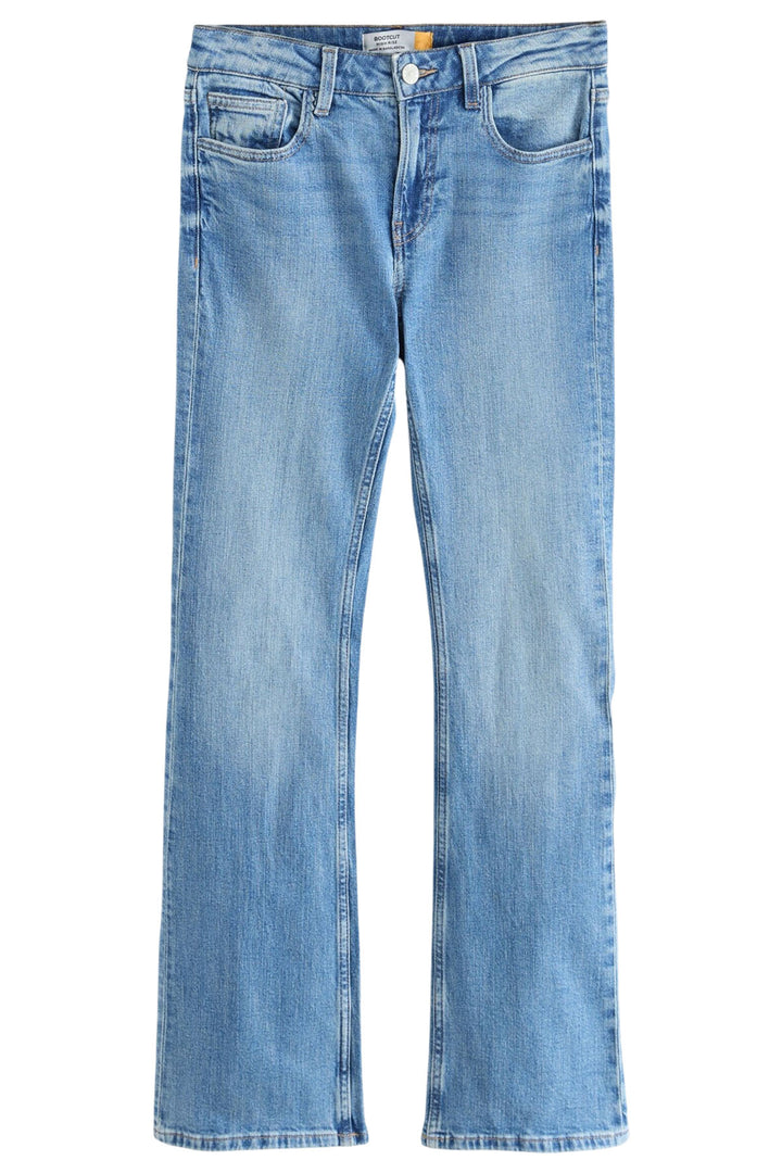 High Rise Bootcut Jeans