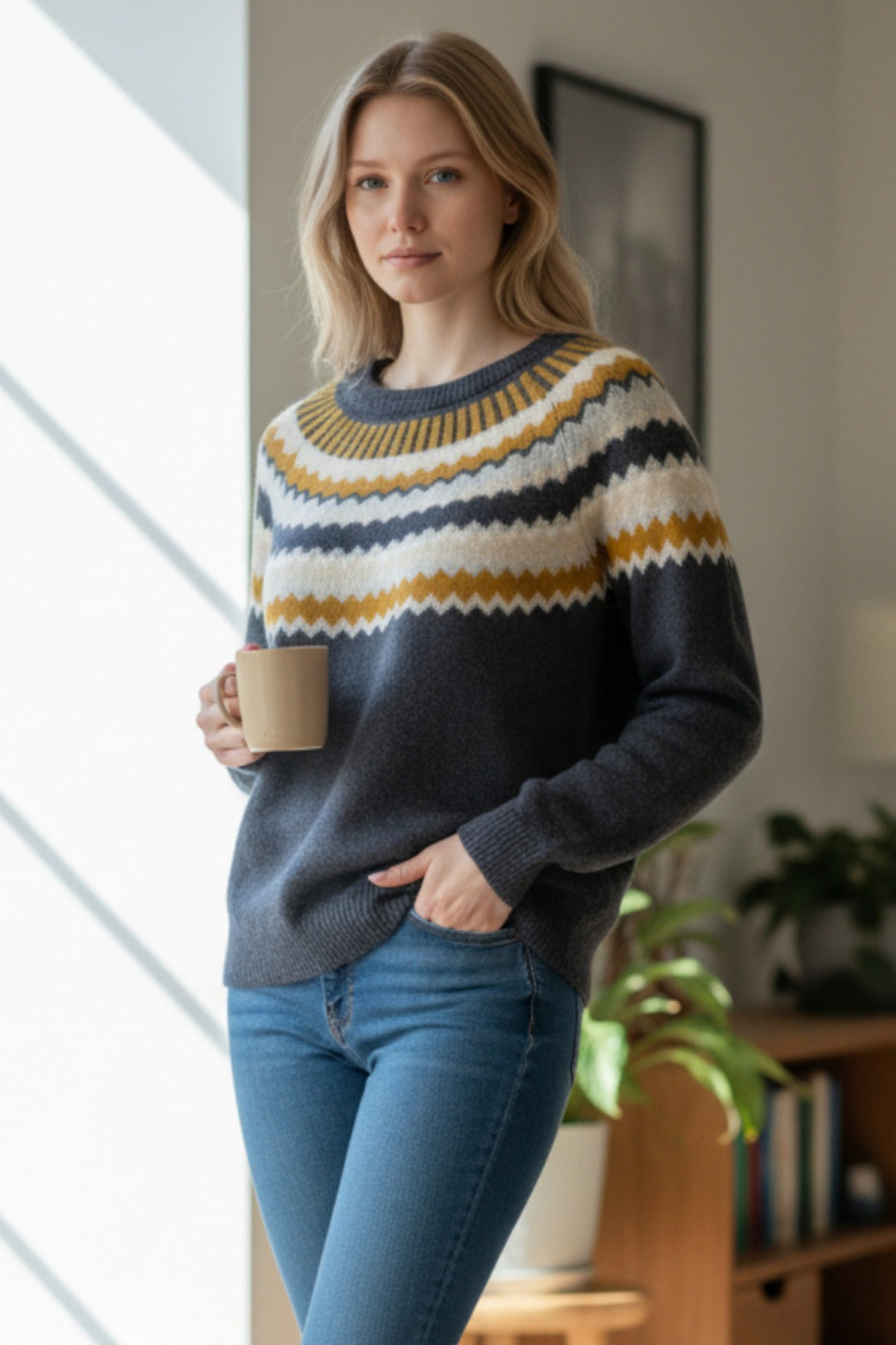 Nordic Fair Isle Jumper