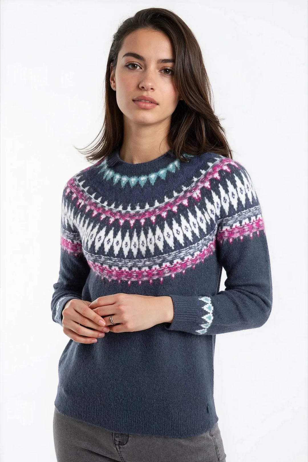 Scandi Fair Isle Design Jumper