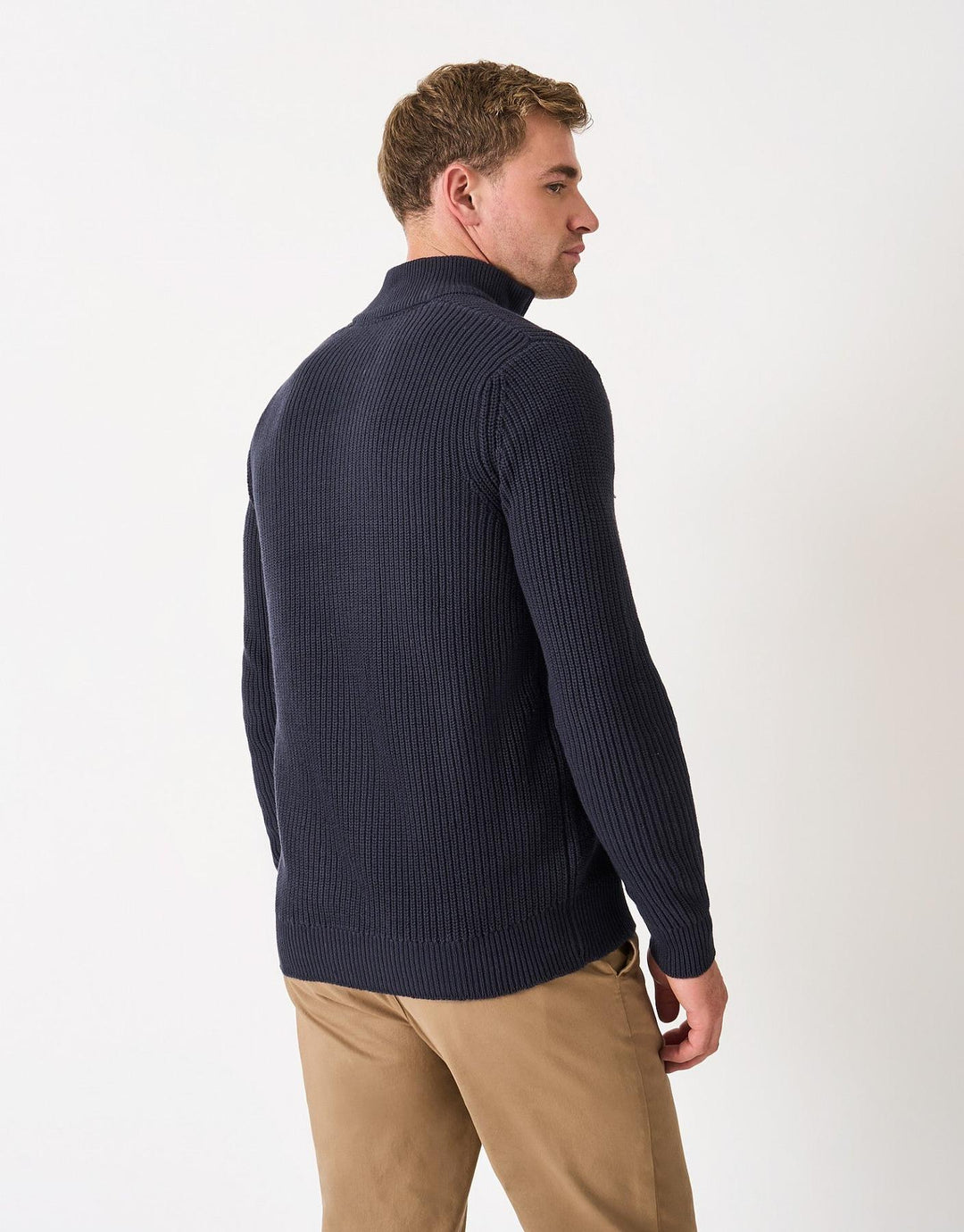 Quarter Zip Fisherman Jumper