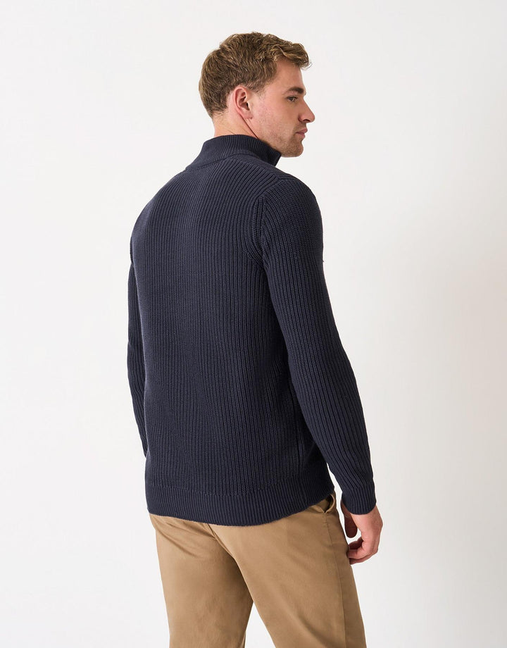 Quarter Zip Fisherman Jumper
