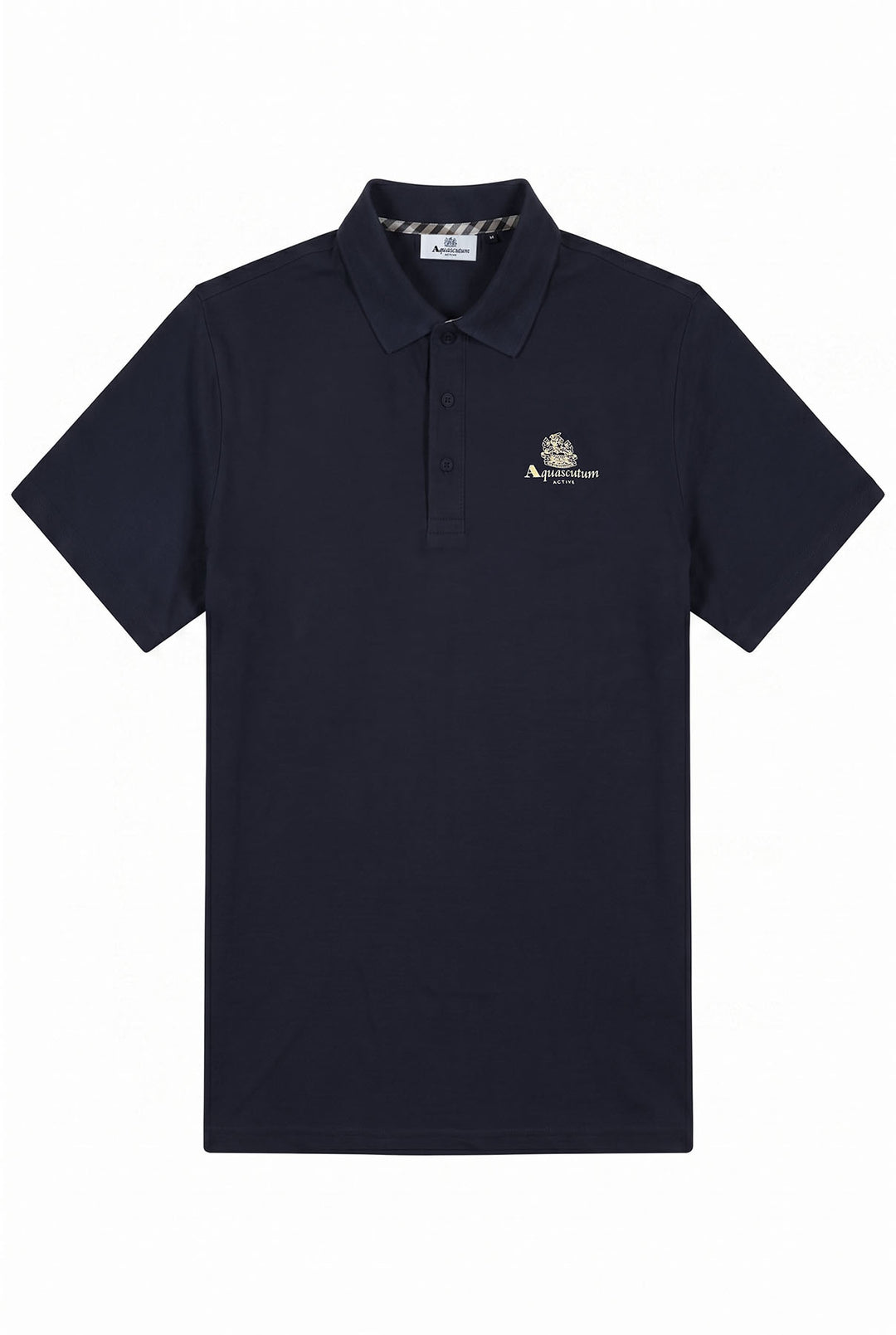 Cotton Pique Polo Shirt Chest Logo