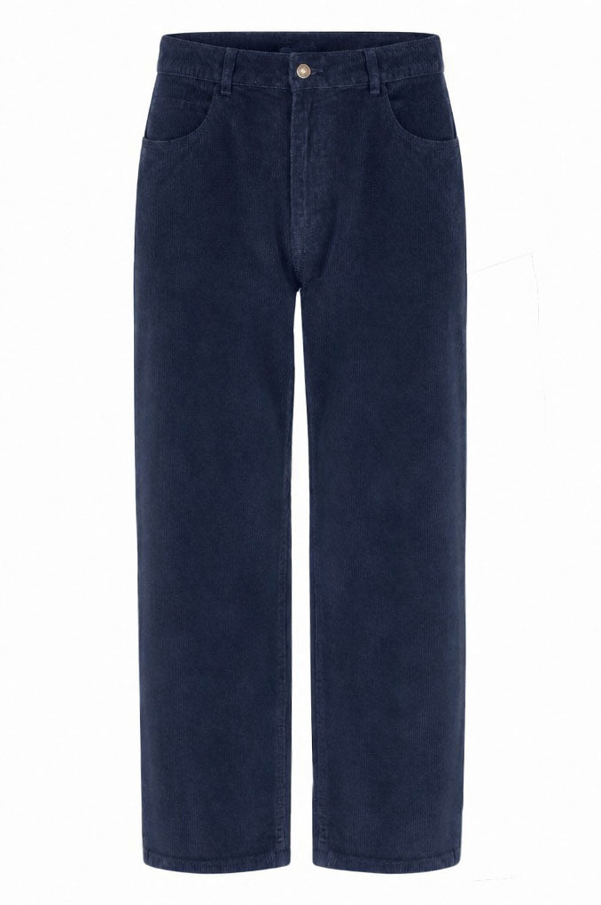 Washed Wide Leg Soft Cord Jeans