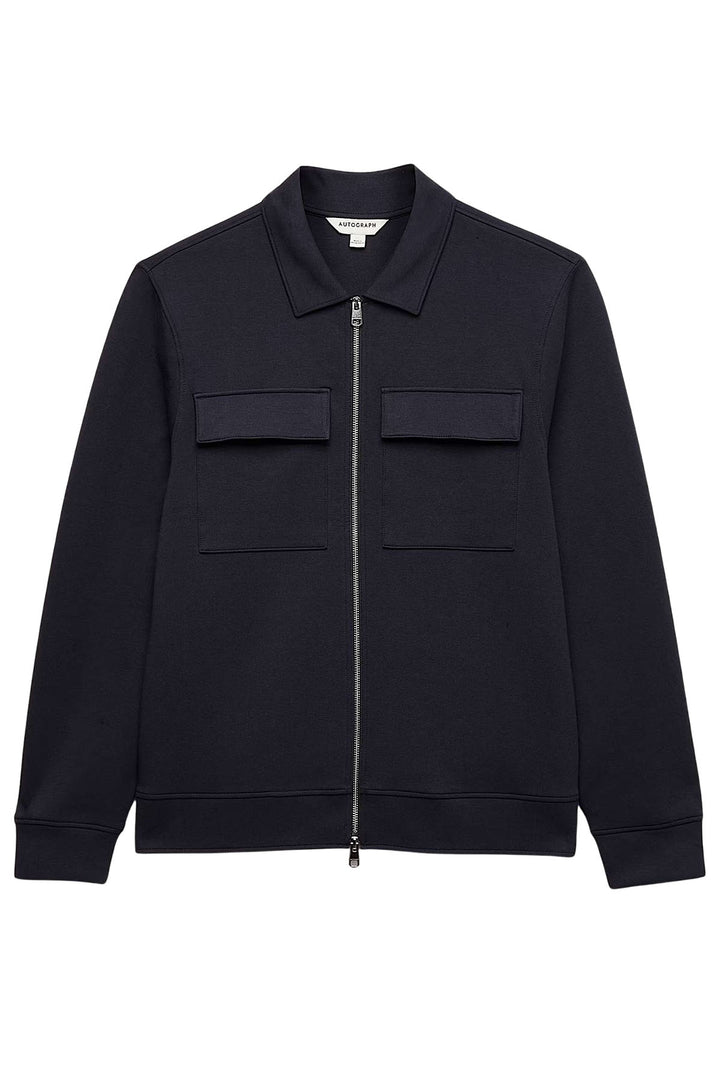 Autograph Cotton Rich Zip Jacket