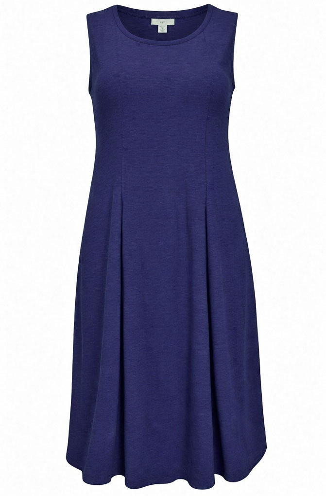 Pure Cotton Sleeveless Pocket Swing Dress