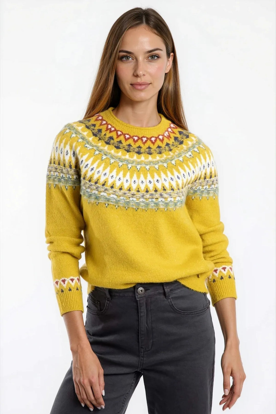 Scandi Fair Isle Design Jumper