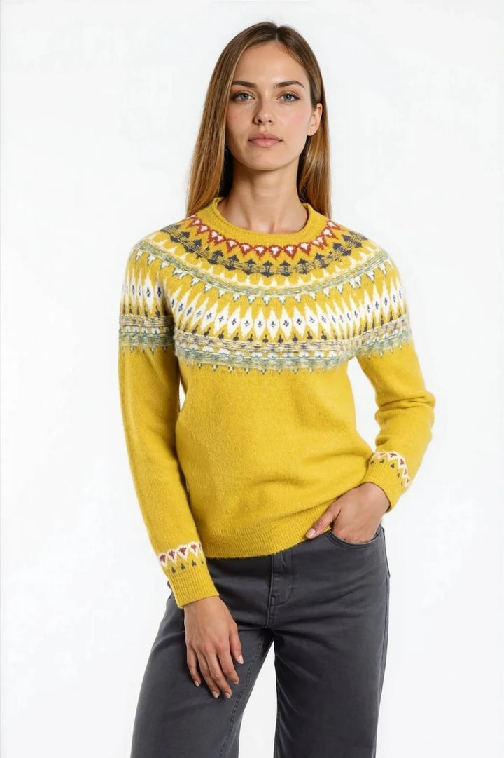 Scandi Fair Isle Design Jumper