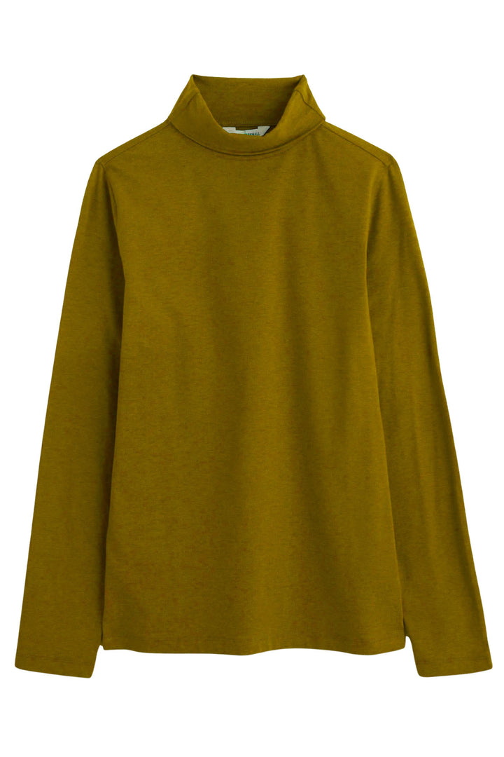Organic Cotton Roll Neck Top