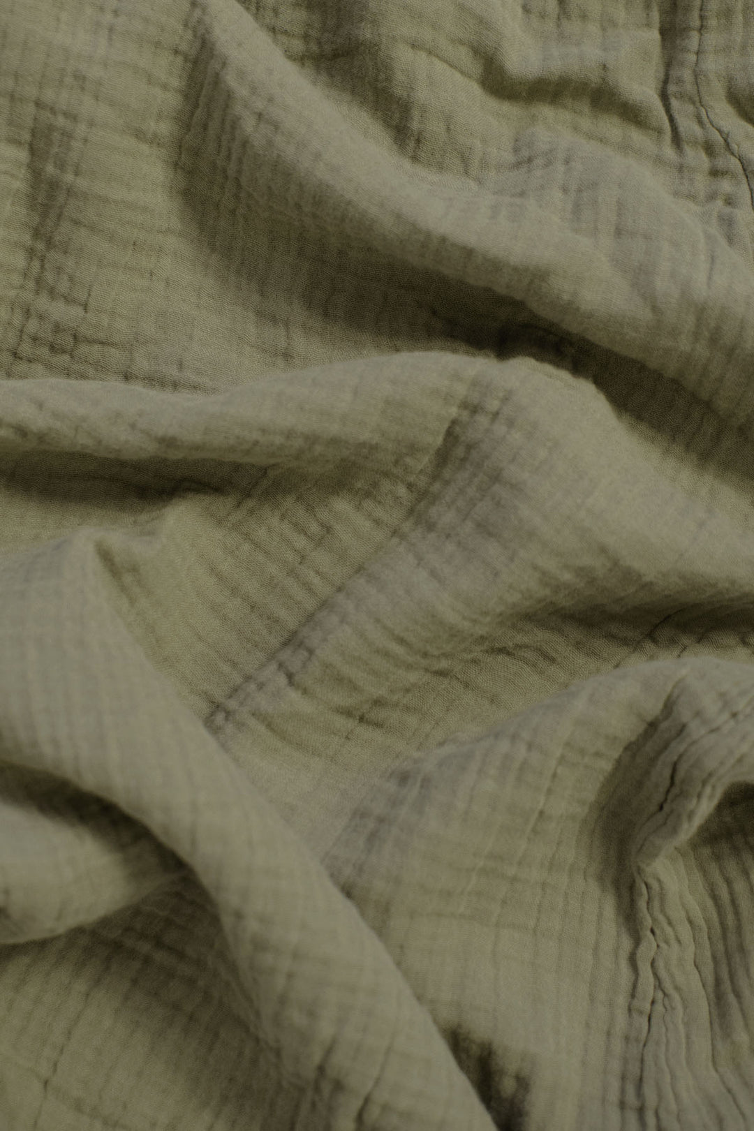Per Una Khaki Crinkle Texture Wide Leg Culottes
