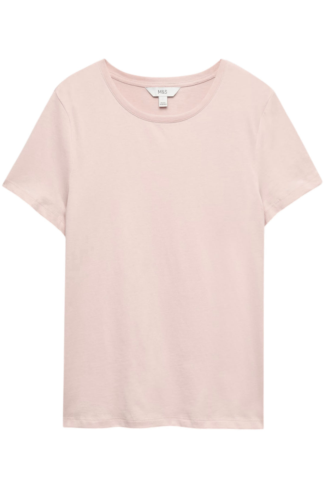 Pure Cotton Crew Neck T-Shirt