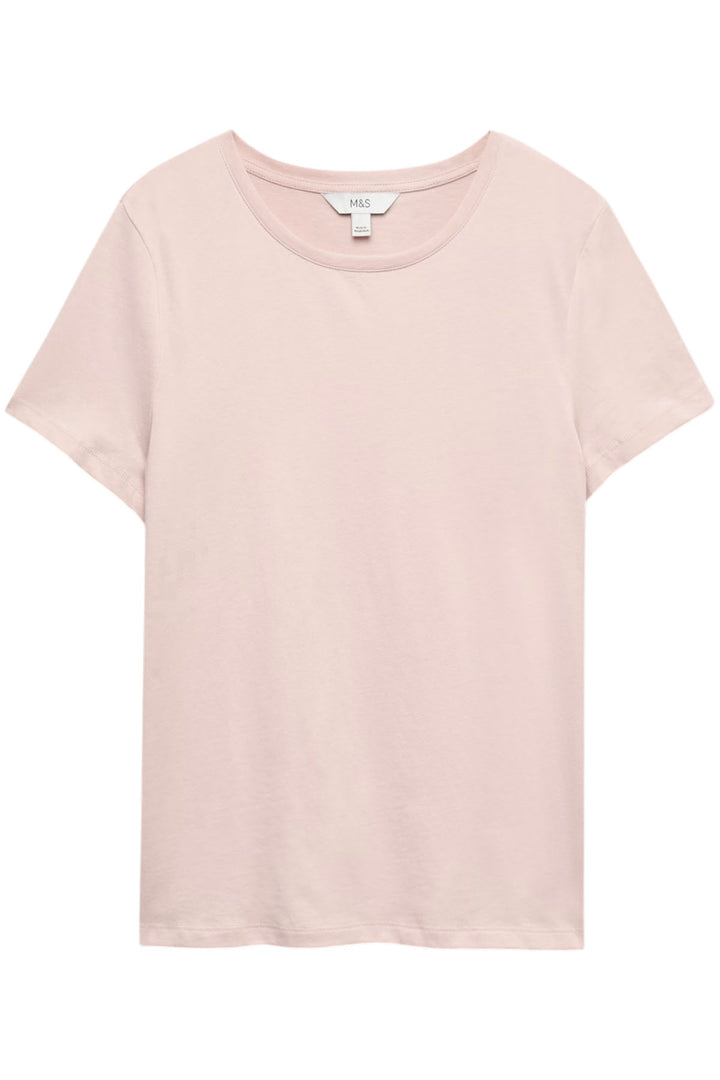Pure Cotton Crew Neck T-Shirt