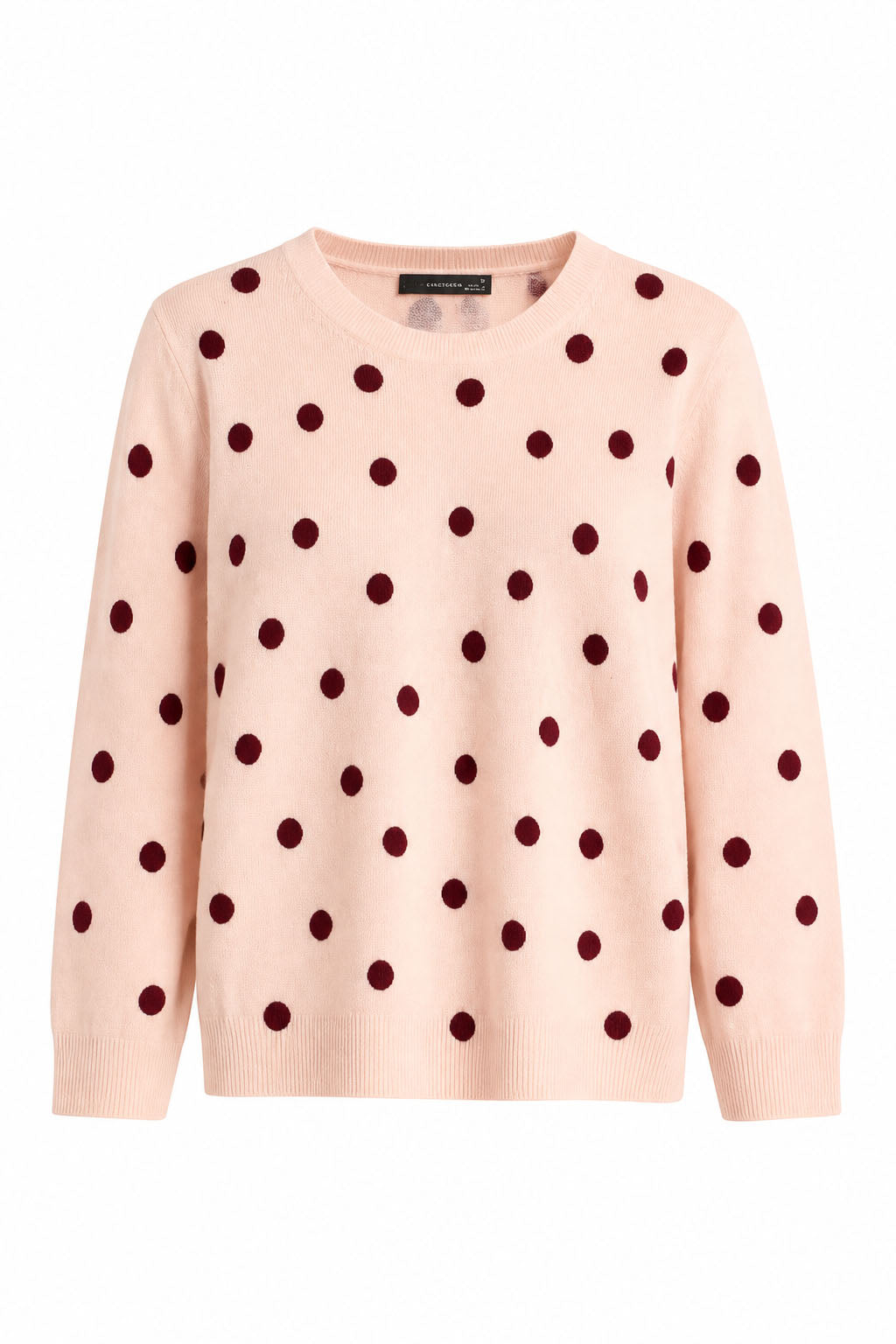 Polka Dot Crew Neck Jumper