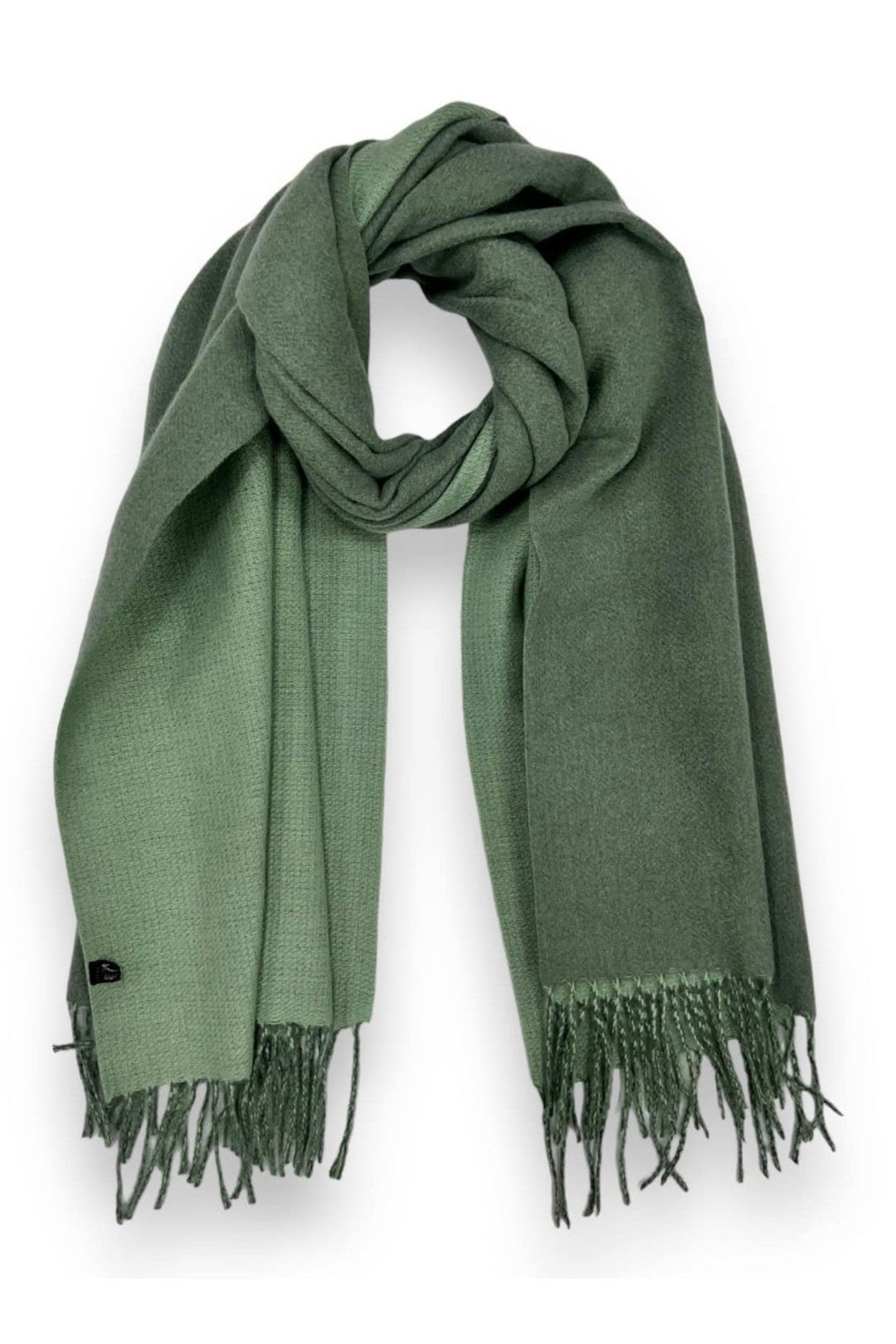 Two Tone Cashmere Blend Scarf