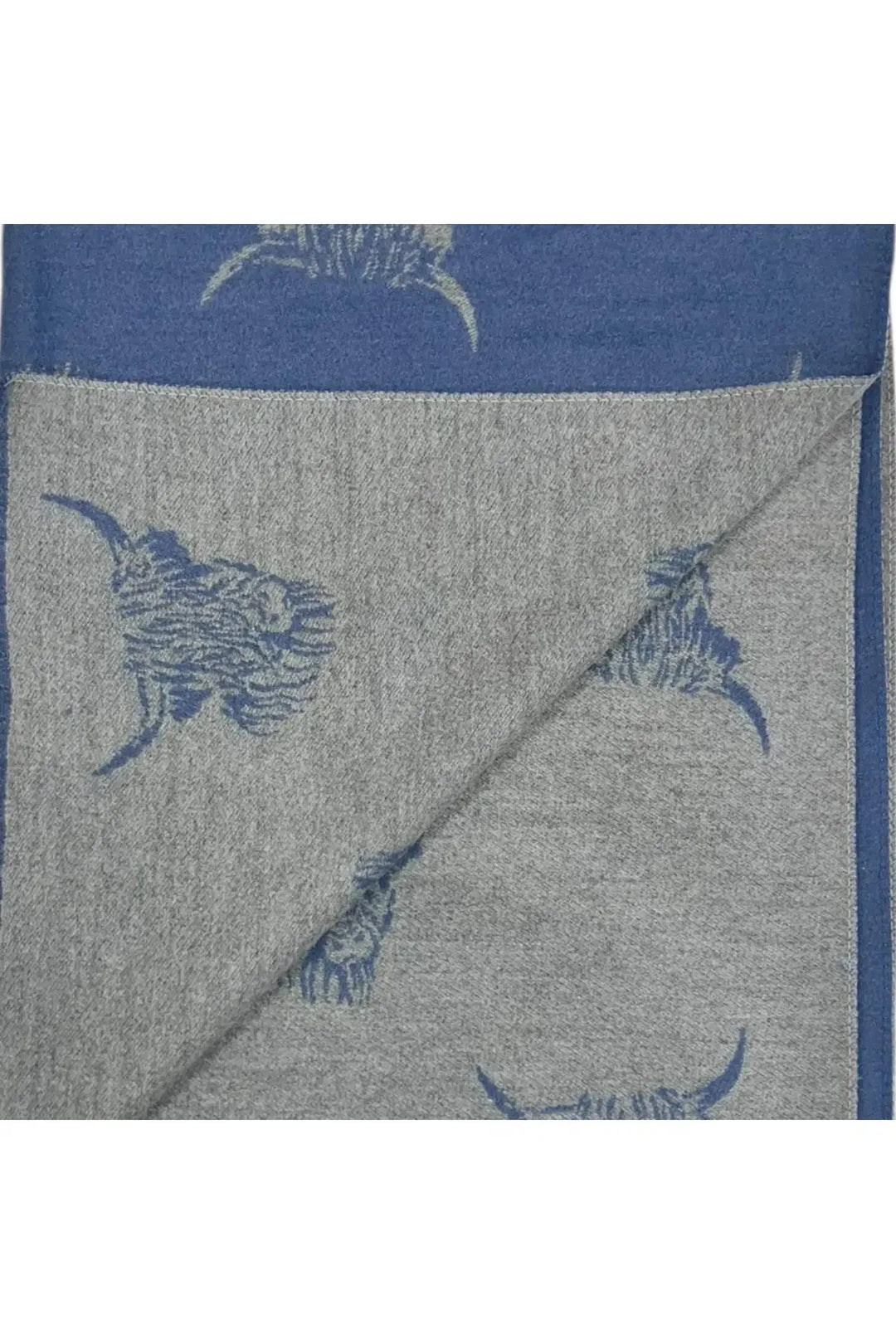 Highland Cow Cashmere Blend Scarf