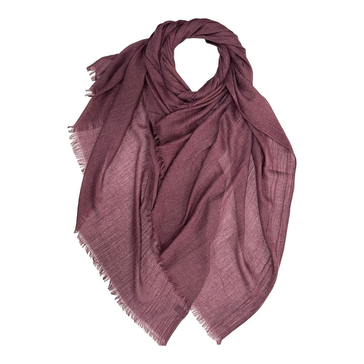 Cotton Blend Plain Scarf