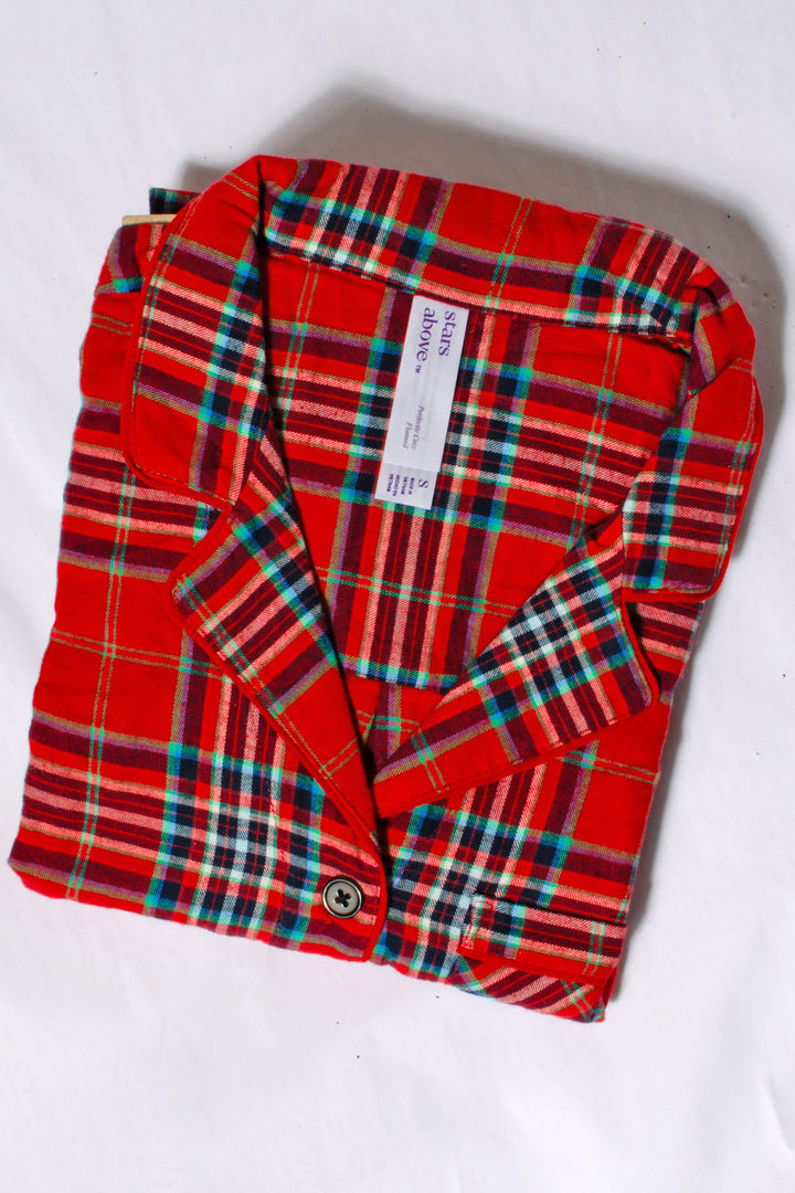 Brushed Cotton Check Pyjama Set