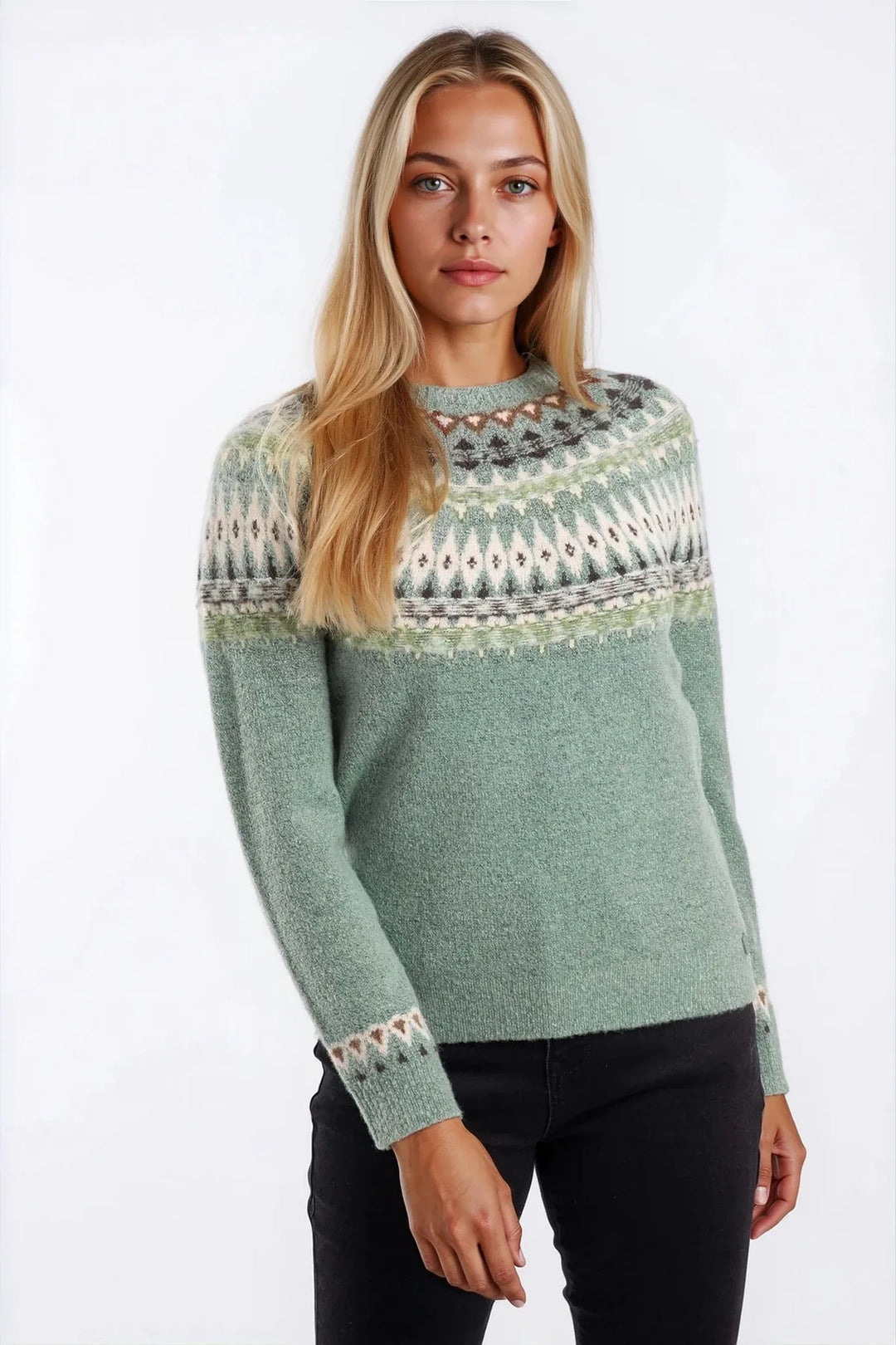 Scandi Fair Isle Design Jumper