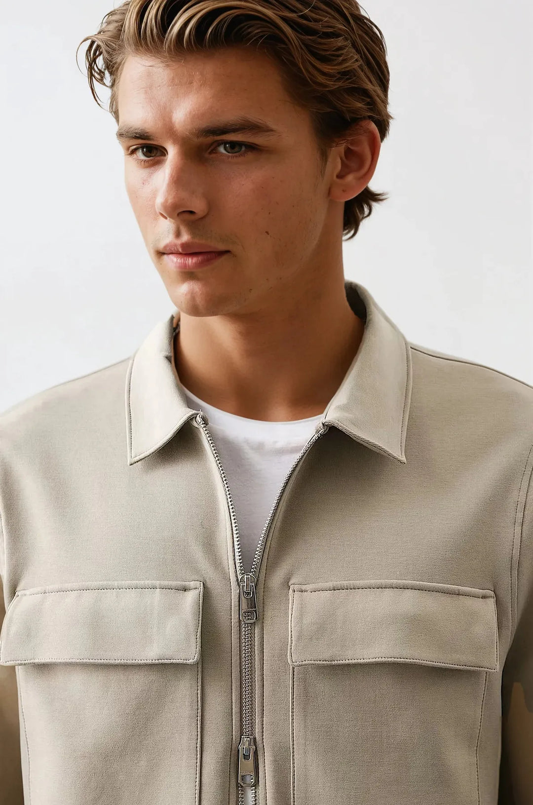 Autograph Cotton Rich Zip Jacket