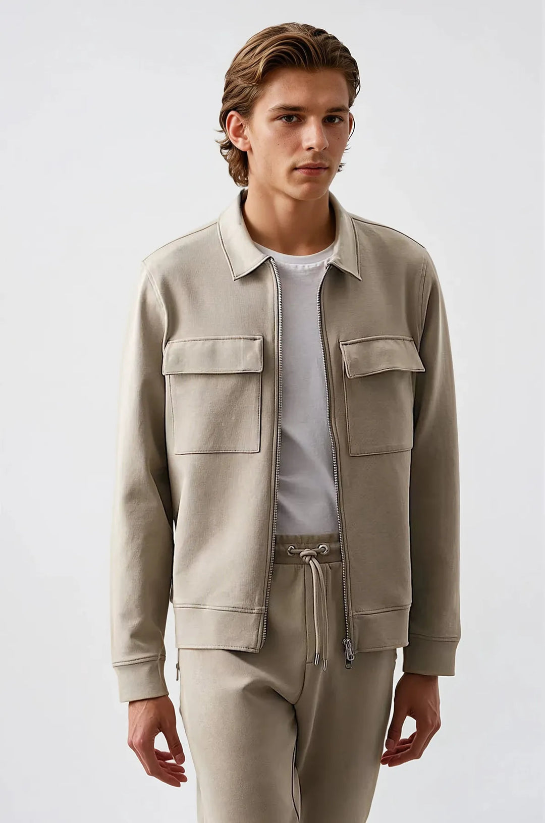 Autograph Cotton Rich Zip Jacket