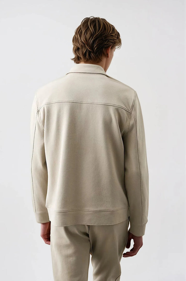 Autograph Cotton Rich Zip Jacket