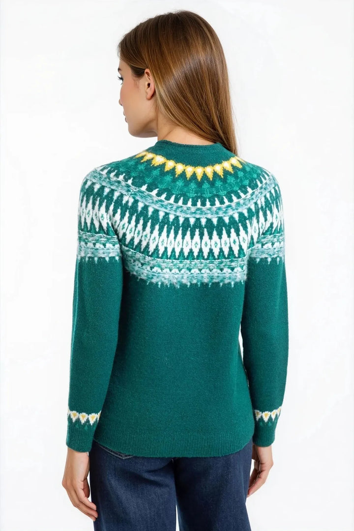 Scandi Fair Isle Design Jumper