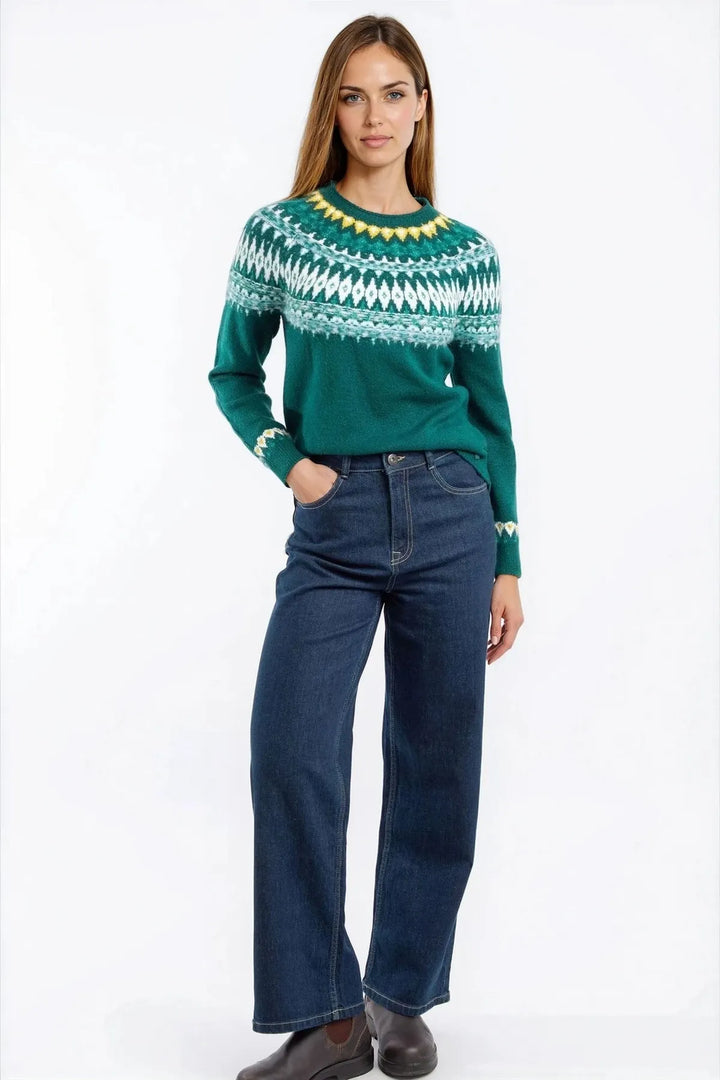 Scandi Fair Isle Design Jumper