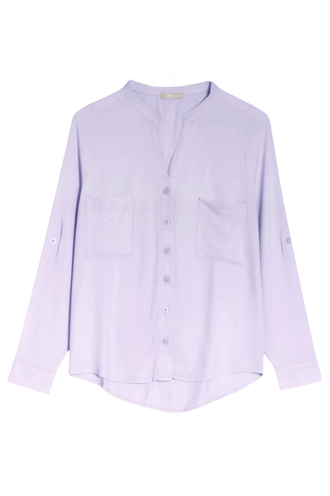 Lilac Button Down Blouse