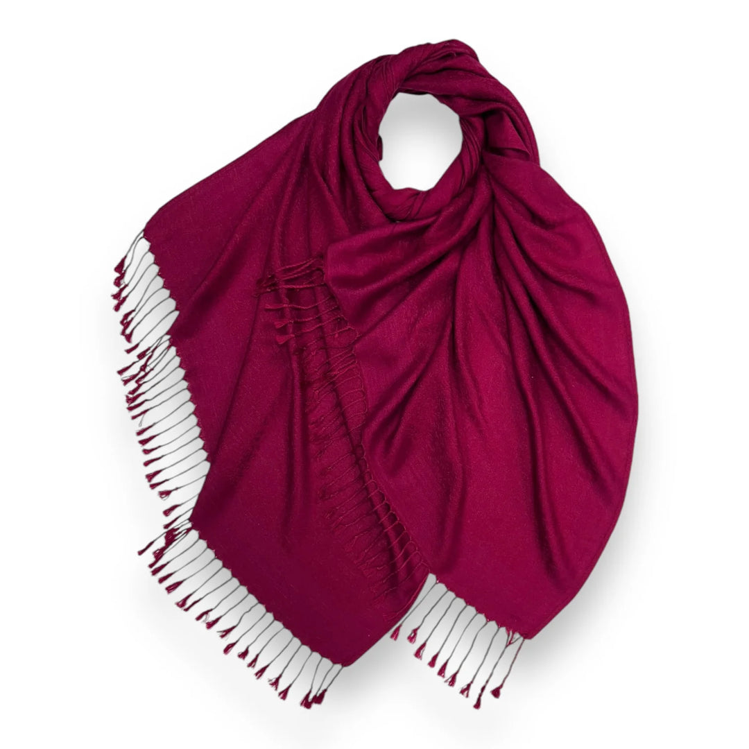 Pashmina Paisley Tassel Scarf