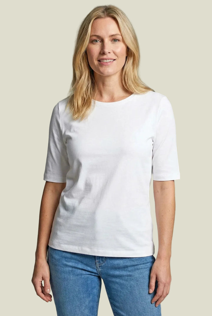 Half Sleeve Crew Neck T-Shirt