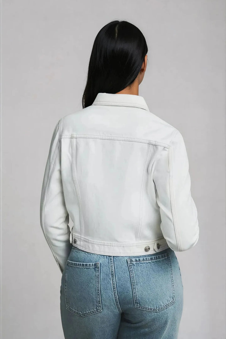 Cropped Denim Jacket