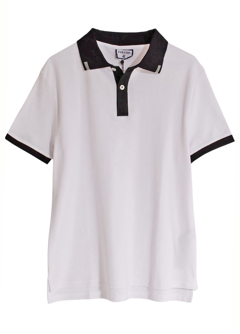 Contrast Collar Polo Shirt-Secret Label