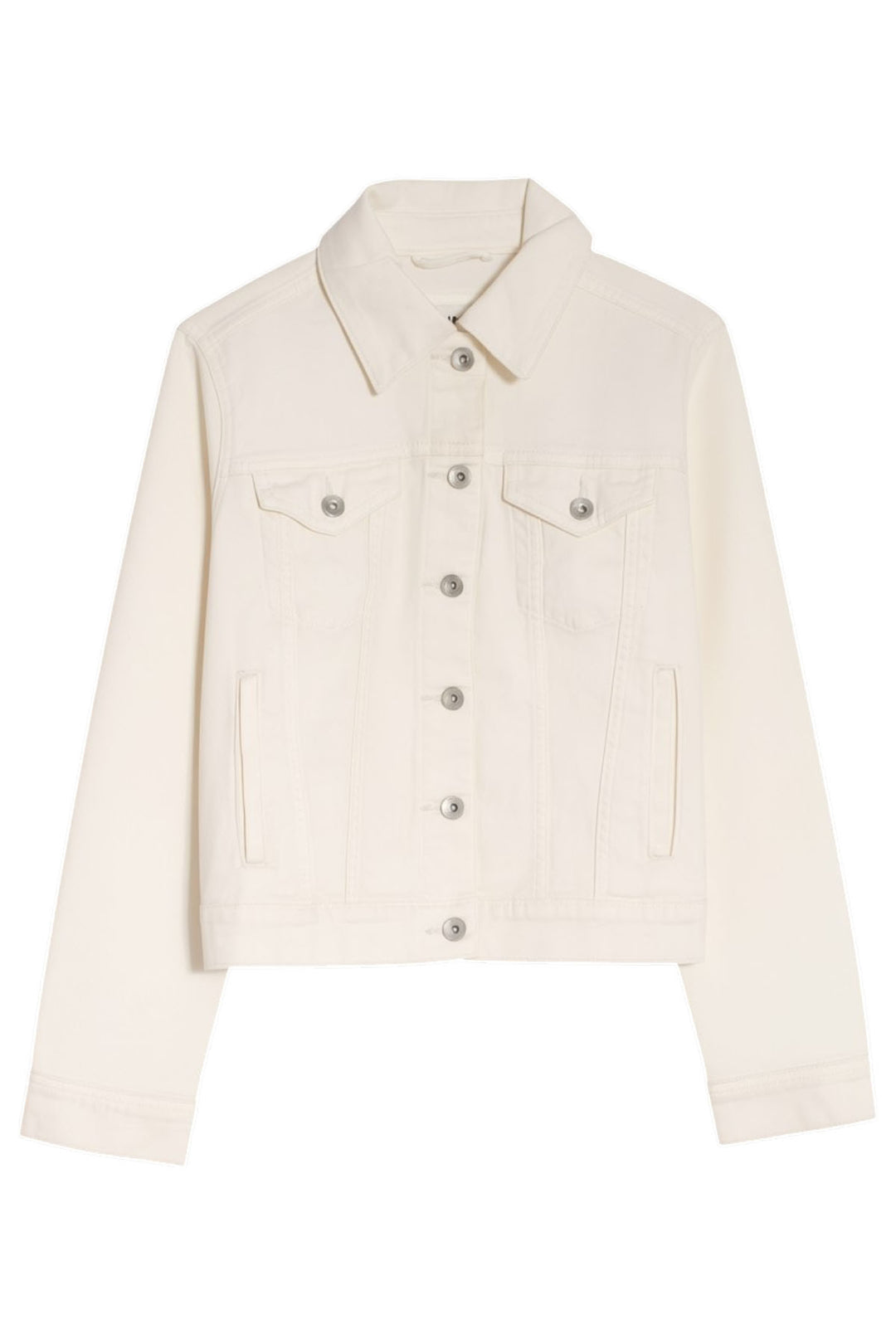 Coloured Boxy Denim Jacket