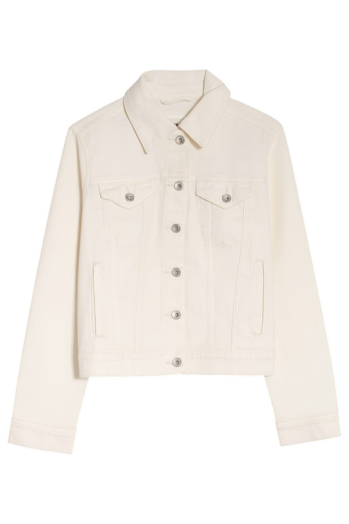Coloured Boxy Denim Jacket