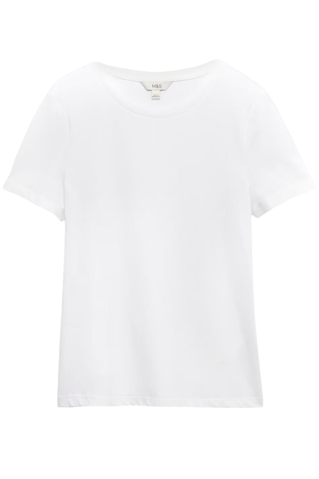 Pure Cotton Crew Neck T-Shirt