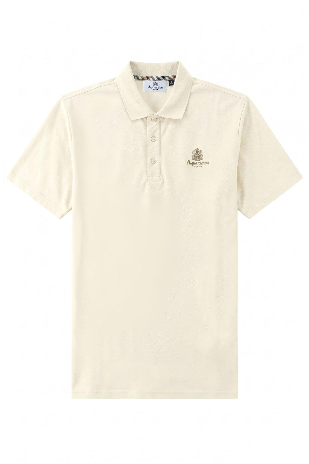 Cotton Pique Polo Shirt Chest Logo
