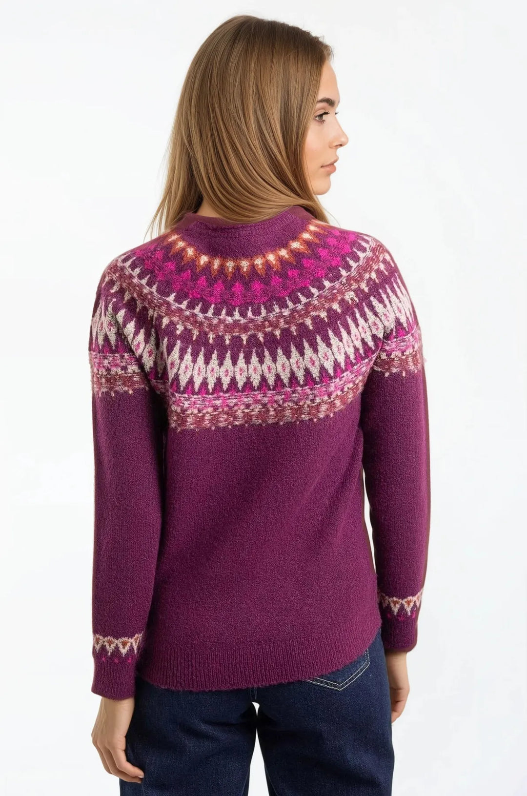 Scandi Fair Isle Design Jumper