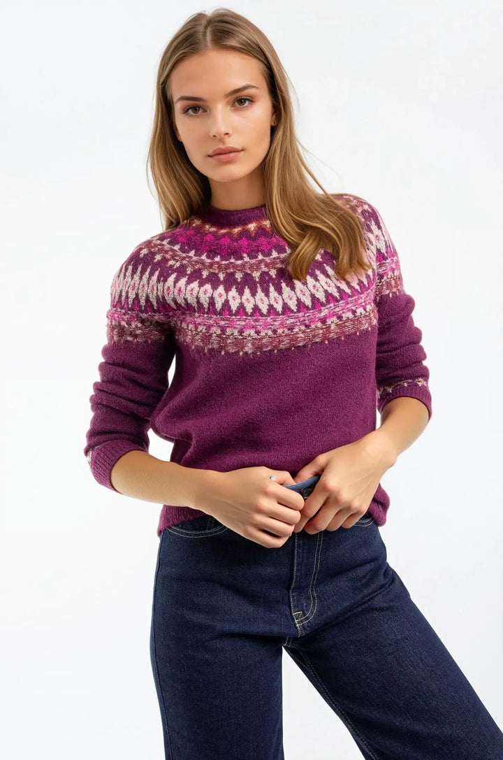 Scandi Fair Isle Design Jumper
