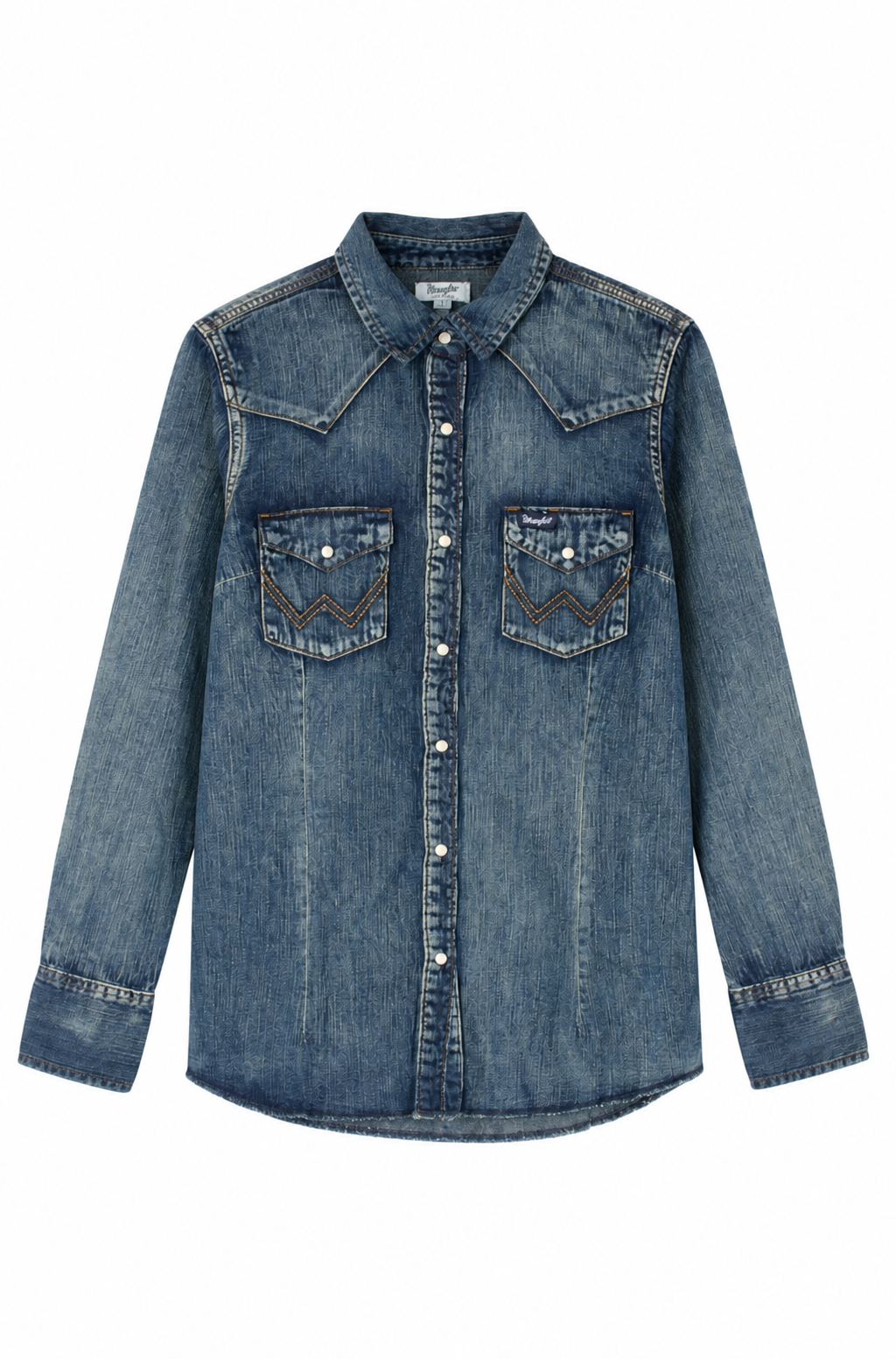 Retro Western Denim Shirt