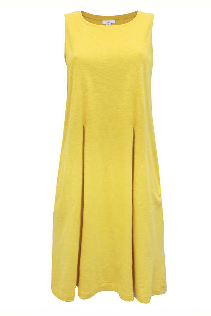 Pure Cotton Sleeveless Pocket Swing Dress